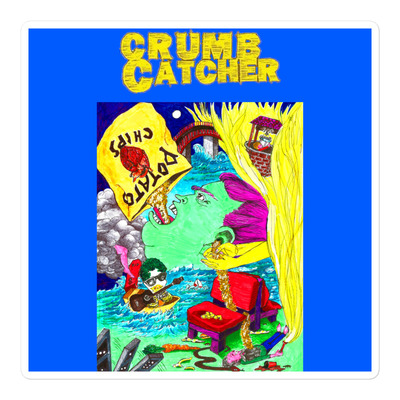 Crumb catcher collage stickers blue - Thumbnail 2