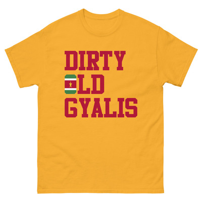 Dirty old gyalis - suriname - men's tee
