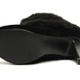 Womens Faux Fur High Heel - Thumbnail 2