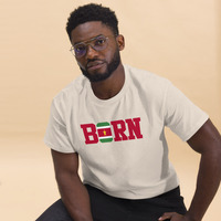 BORN - Suriname - Unisex Tee - Thumbnail 5