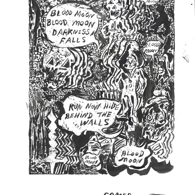 Bottomless pit 123 comic page 27 "blood moon comes"