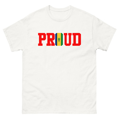  proud - st. vincent and the grenadines - unisex tee