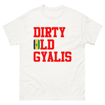 Dirty old gyalis - st. vincent and the grenadines - men's tee