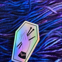 Coffin Sticker - Thumbnail 2