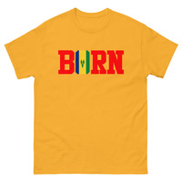 BORN - St. Vincent And The Grenadines - Unisex Tee - Thumbnail 11
