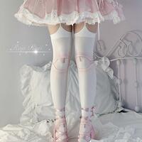 Sweet joint doll socks women's velvet print pantyhose/over-the-knee garter stockings/stockings - Thumbnail 2