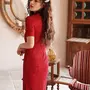  Women dress, prom dress, wedding dress, woman dress, Qipao dress, red dress, Qipao dress, celebration dress, bridal dress-1