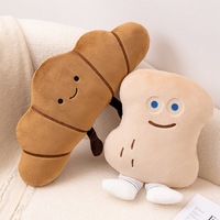 Cute Baguette Toast Doll Plush Toy - Thumbnail 1