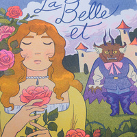 La Belle et la Bete Riso Print - Thumbnail 1