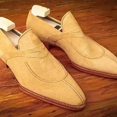 Handcrafted leather shoes, minimalist loafers, formal loafers, dressy loafers