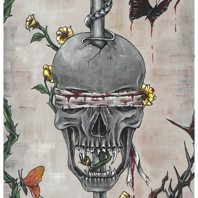 Dragon guardian signed art print 