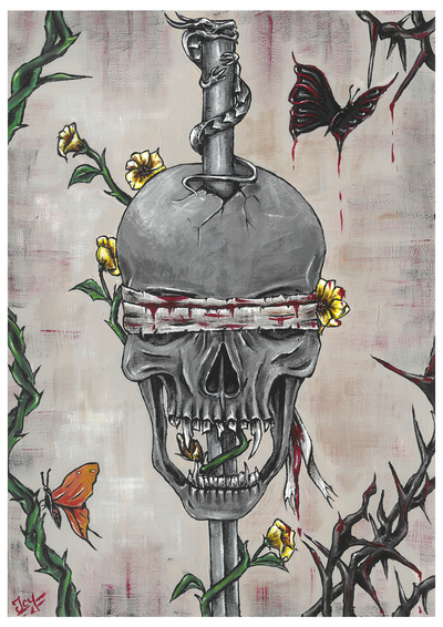 Dragon Guardian signed art print 