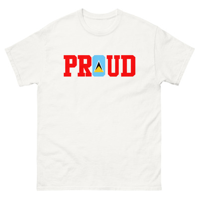 Proud - st. lucia - unisex tee