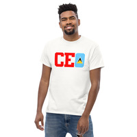 CEO - St. Lucia - Unisex Tee - Thumbnail 9