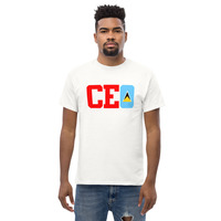 CEO - St. Lucia - Unisex Tee - Thumbnail 10