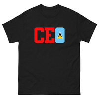 CEO - St. Lucia - Unisex Tee - Thumbnail 11
