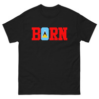 BORN - St. Lucia - Unisex Tee - Thumbnail 11