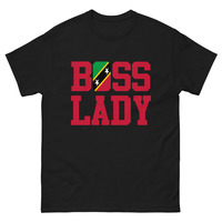 BOSS LADY - St. Kitts And Nevis - Women's Tee - Thumbnail 4
