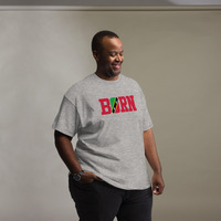 BORN - St. Kitts And Nevis - Unisex Tee - Thumbnail 6