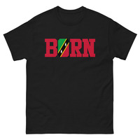 BORN - St. Kitts And Nevis - Unisex Tee - Thumbnail 11