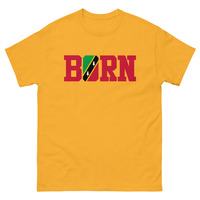 BORN - St. Kitts And Nevis - Unisex Tee - Thumbnail 13