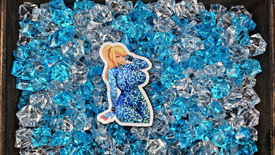 Glitter Samus Sticker