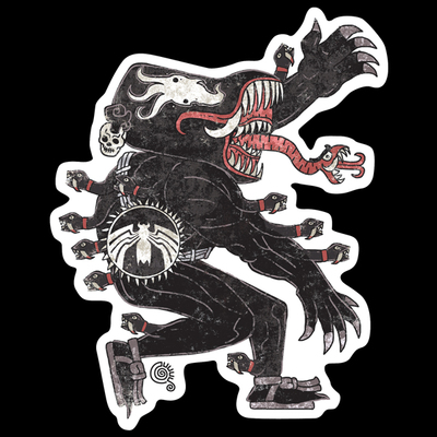 Iztlactli (Aztec Venom) Sticker