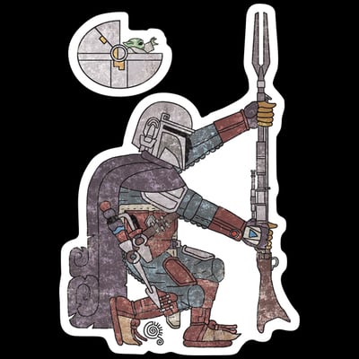 Mandalocatl sticker set - Thumbnail 5