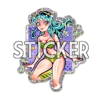 Lum Glitter Sticker - Thumbnail 1