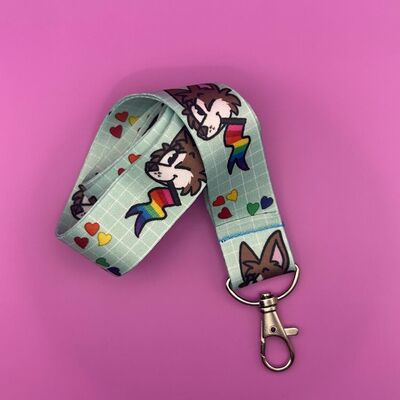 PRIDE DOGGY Lanyard