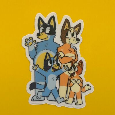HEELER FAMILY Sticker
