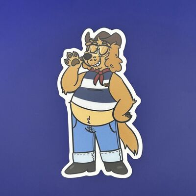 COSPLAY HUCK Sticker