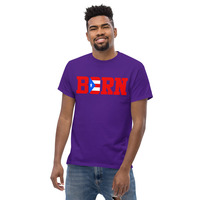 BORN - Puerto Rico - Unisex Tee - Thumbnail 9