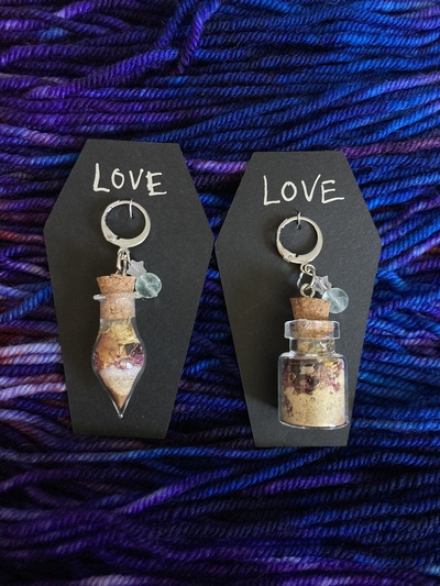 Love Witch Jar Stitch Marker