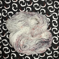 Bloodless Hand Dyed Fingering Weight Sock Yarn - Thumbnail 2