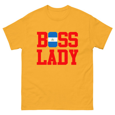 Boss lady - nicaragua - women's tee