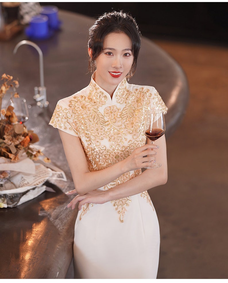 sachin and babi light blue dress Plus Size 3XL 4XL 5XL 6XL Chinese Qipao Classic Women Satin Cheongsam  Oriental Bride Wedding Dresses 2022 New Evening Party Gown - Price history  & Review | AliExpress Seller - Chinese tradition Costume