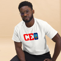 CEO - Montserrat - Unisex Tee - Thumbnail 5