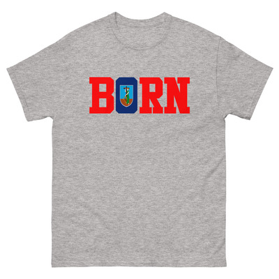 Born - montserrat - unisex tee