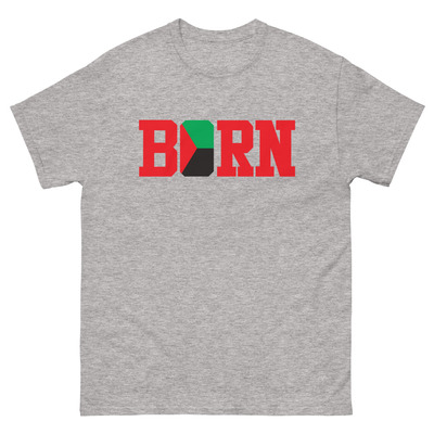 Born - martinique (rbg flag) - unisex tee