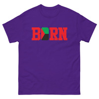 BORN - Martinique (RBG Flag) - Unisex Tee - Thumbnail 11