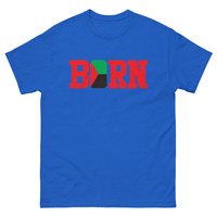 BORN - Martinique (RBG Flag) - Unisex Tee - Thumbnail 13
