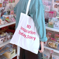 Free Shipping-NO INSPIRATION TODAY TOTE BAG - Thumbnail 2