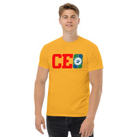 CEO - Martinique (Conch Shell Flag) - Unisex Tee - Thumbnail 8