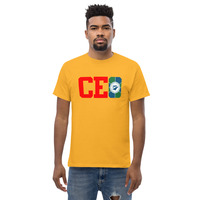 CEO - Martinique (Conch Shell Flag) - Unisex Tee - Thumbnail 10