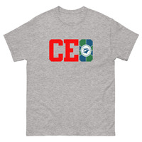 CEO - Martinique (Conch Shell Flag) - Unisex Tee - Thumbnail 17