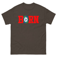 BORN - Martinique (Conch Shell Flag) - Unisex Tee - Thumbnail 14