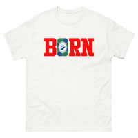 BORN - Martinique (Conch Shell Flag) - Unisex Tee - Thumbnail 20