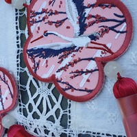 Dragon & Heron Embroidery Charms - Thumbnail 3