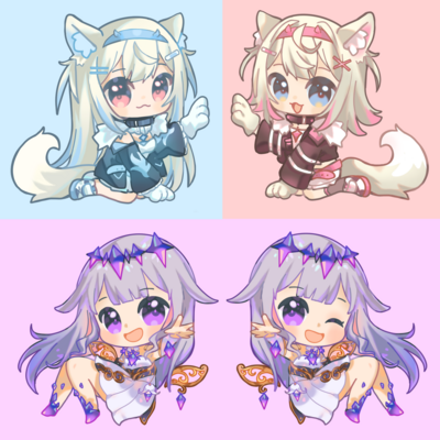 Hololive Advent Acrylic Charms